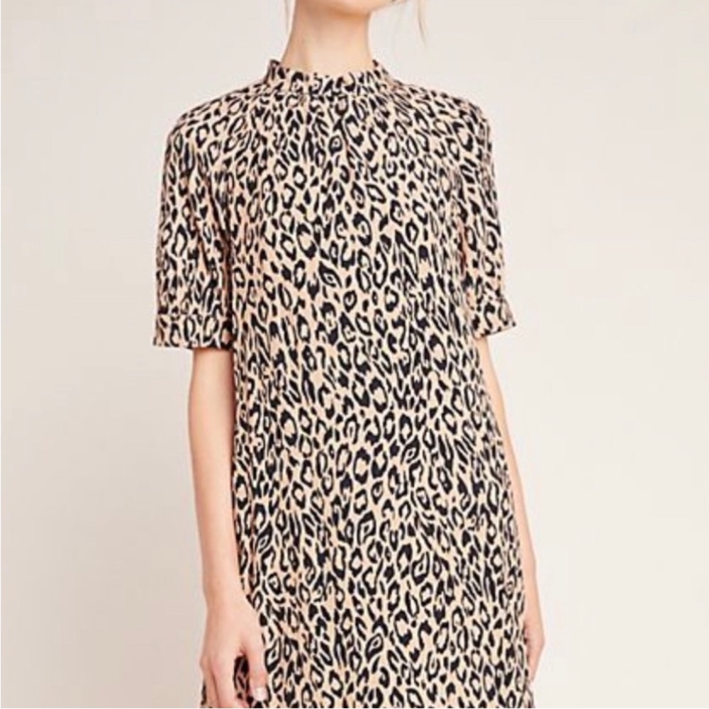 NWT Anthropologie Petite McKenzie Tunic Dress Sz SP